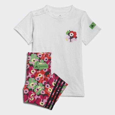 

adidas x Marimekko Комплект летних тайтсов, White / real magenta