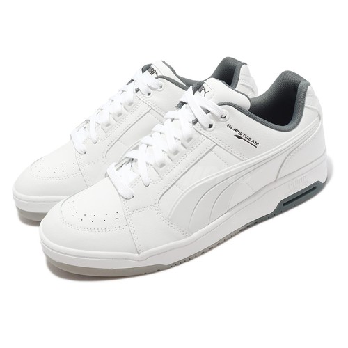 

Puma Slipstream Lo Reprise White Dark Slate Мужская повседневная обувь для образа жизни 384233-01, Белый, Slipstream Lo Reprise