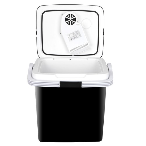 12V DC Electric Mini Fridge Cooler and Warmer Refrigerator with Handle for Car 