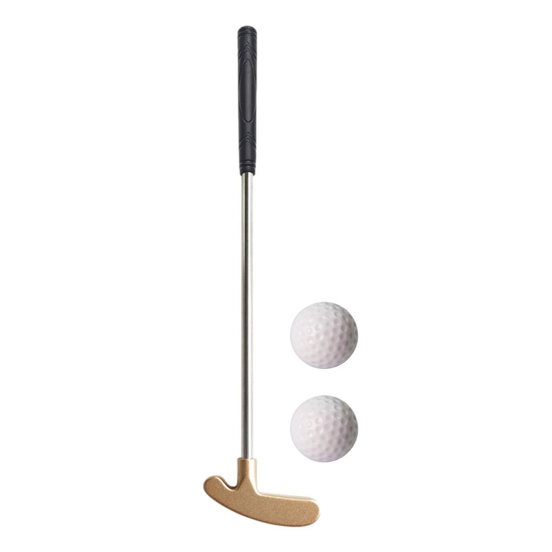 Mini Golf 2-Way Putter Zinc Alloy Head Golf Clubs Stainless Steel Shaft TPR Grip