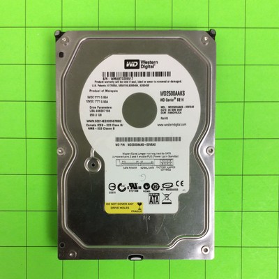 PC Western Digital WD2500AAKS WD2500AAKS-00VSA0 250GB WD Caviar SE16 Hard Disk