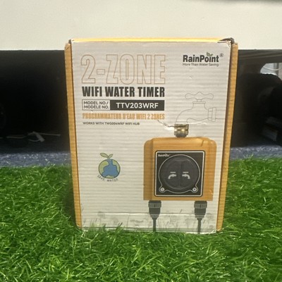 RainPoint 2 Zone WiFi Water Timer TTV203WRF No Hub