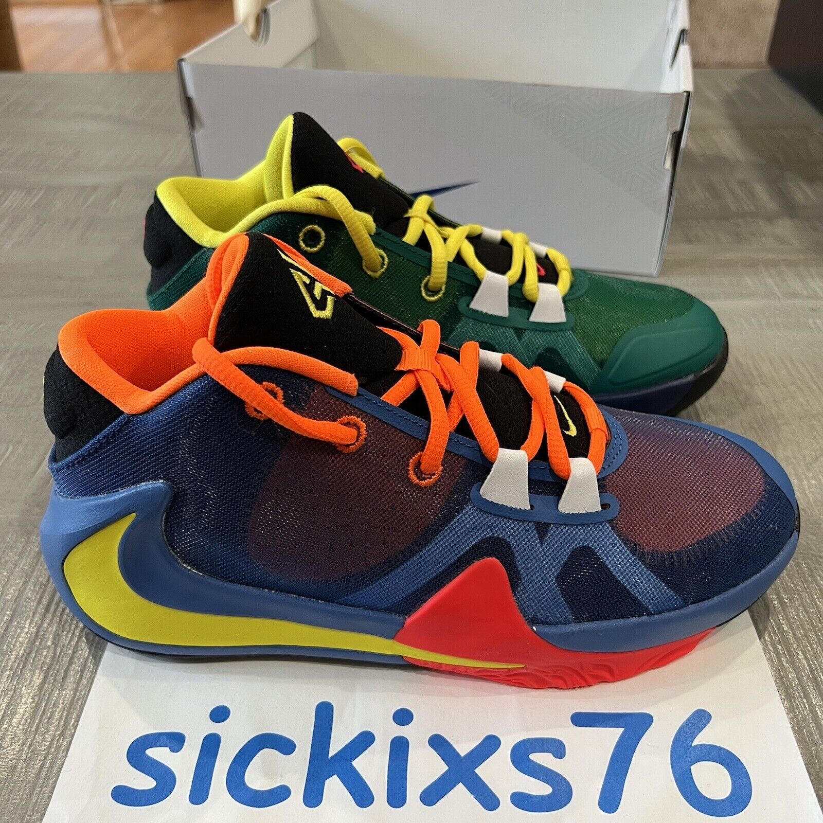 Nike Zoom Freak 1 1/2 Multi (GS) 'What the' Sz 4.5Y/EUR 36.5 Nike Zoom Freak 1 1/2 Multi (GS) 'What the' Sz 4.5Y/EUR 36.5
