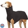 Esobo Fleece Dog Apparel Winter Warm Dog Coat Doggie Turtleneck Cozy Jacket Soft Shirt Vest Stylish Pet Outfits for Small Medium Large Dogs (Black, X-Large)