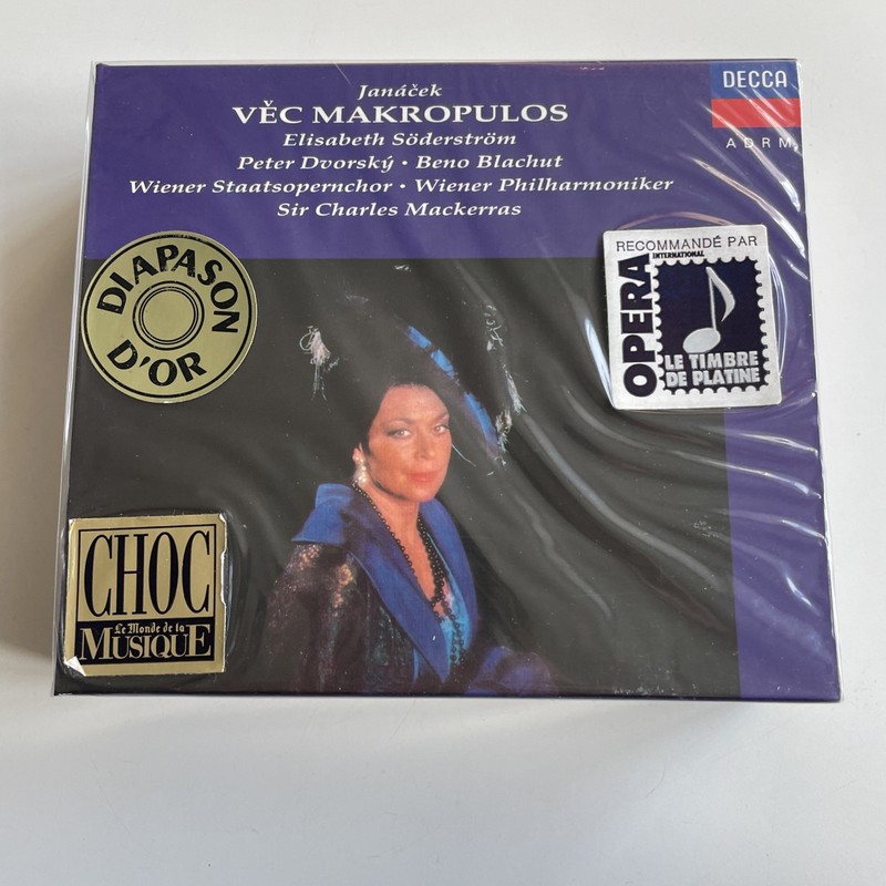 Janacek - Vec Makropulos - Mackerras - 1991 Decca 430372 2 - Box 2 Cd Sealed