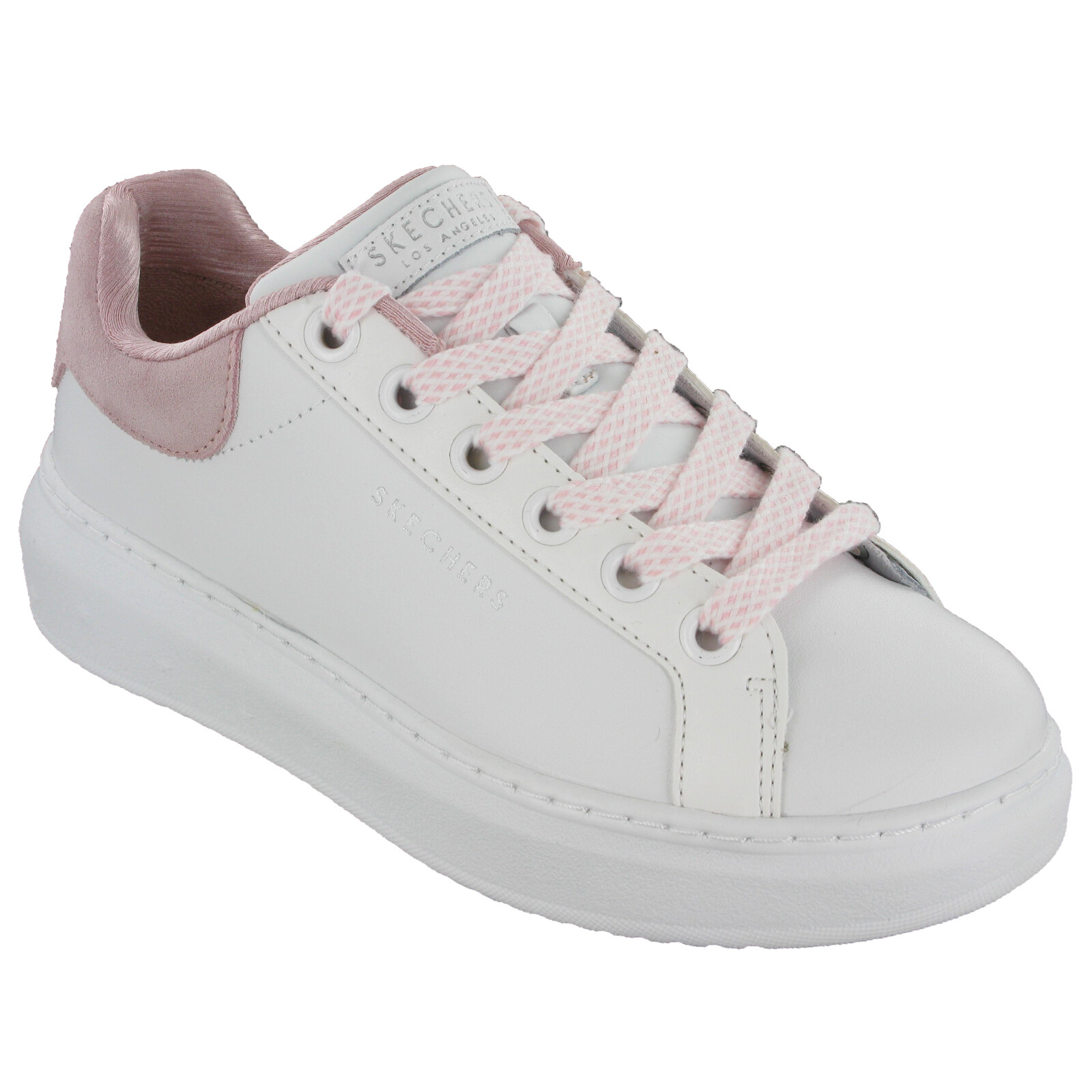 skechers high street lace up trainers