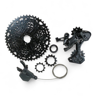 microSHIFT Advent X 10Sp MTB Shift Kit 3p 11-48T Cassette, Rear Der, Shifter