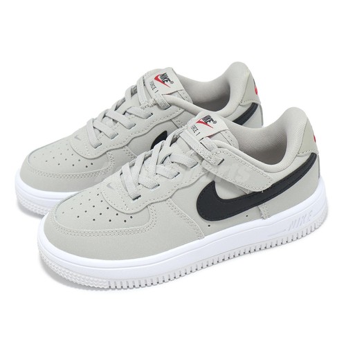 Кроссовки Nike Force 1 Low EasyOn LV8 1 PS Light Iron Ore Black для детей дошкольного возраста FZ1010-001