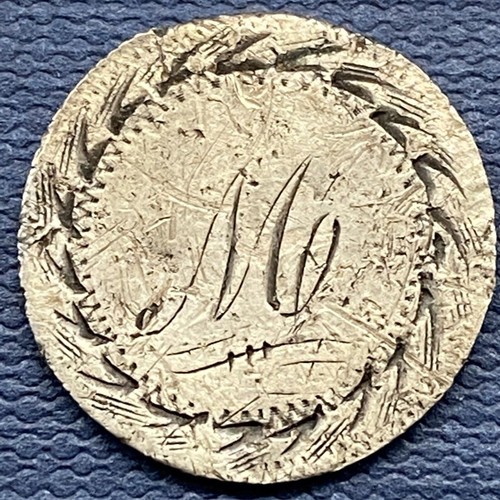 Love Token “M“ on 1852 Seated Liberty Half Dime #54053 | eBay