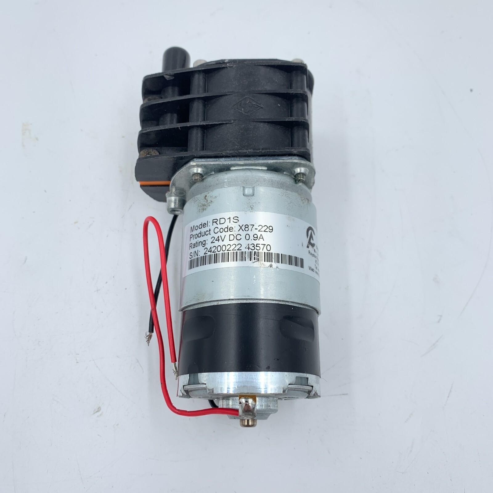 DA PUMP　(8cmCD) Charles Austen Pumps RD1S Vacuum Pump X87-229 24v DC | eBay