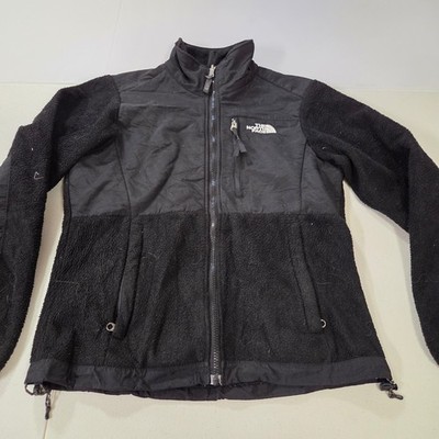 The North Face Denali Polartec Full Zip Fleece Jacket Womens Medium Black