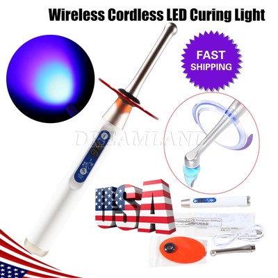 Woodpecker iLED Style Dental Curing Light Lamp 5 Sec Resin Cure 2500mw/c㎡