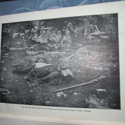 A History of the Civil War Book By Lossing with Brady Photos & Ogden Prints