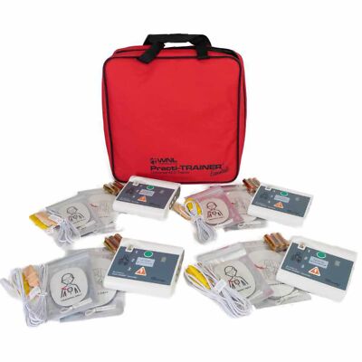 4-Pack AED Practi-Trainer ESSENTIALS CPR Training AED WNL item# WL120ES10-4