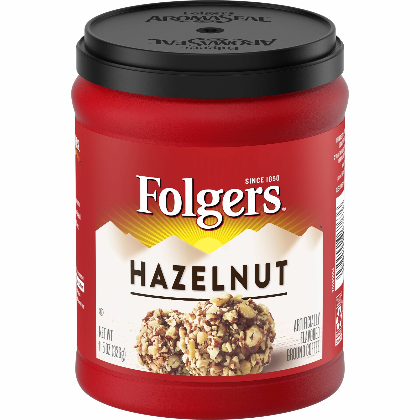 Folgers Hazelnut Artificially Flavored Ground Coffee, 11.5