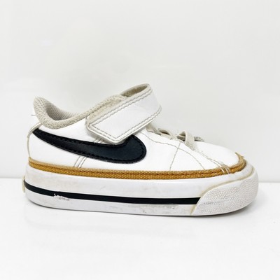 Белые повседневные кроссовки Nike Boys Court Legacy DA5382-102, размер 4C, Белый, Court Legacy