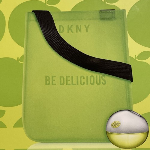 DKNY Be Delicious 1.0 Oz 30 ml Eau De Parfum Perfume Spray + Lunch Bag NIB