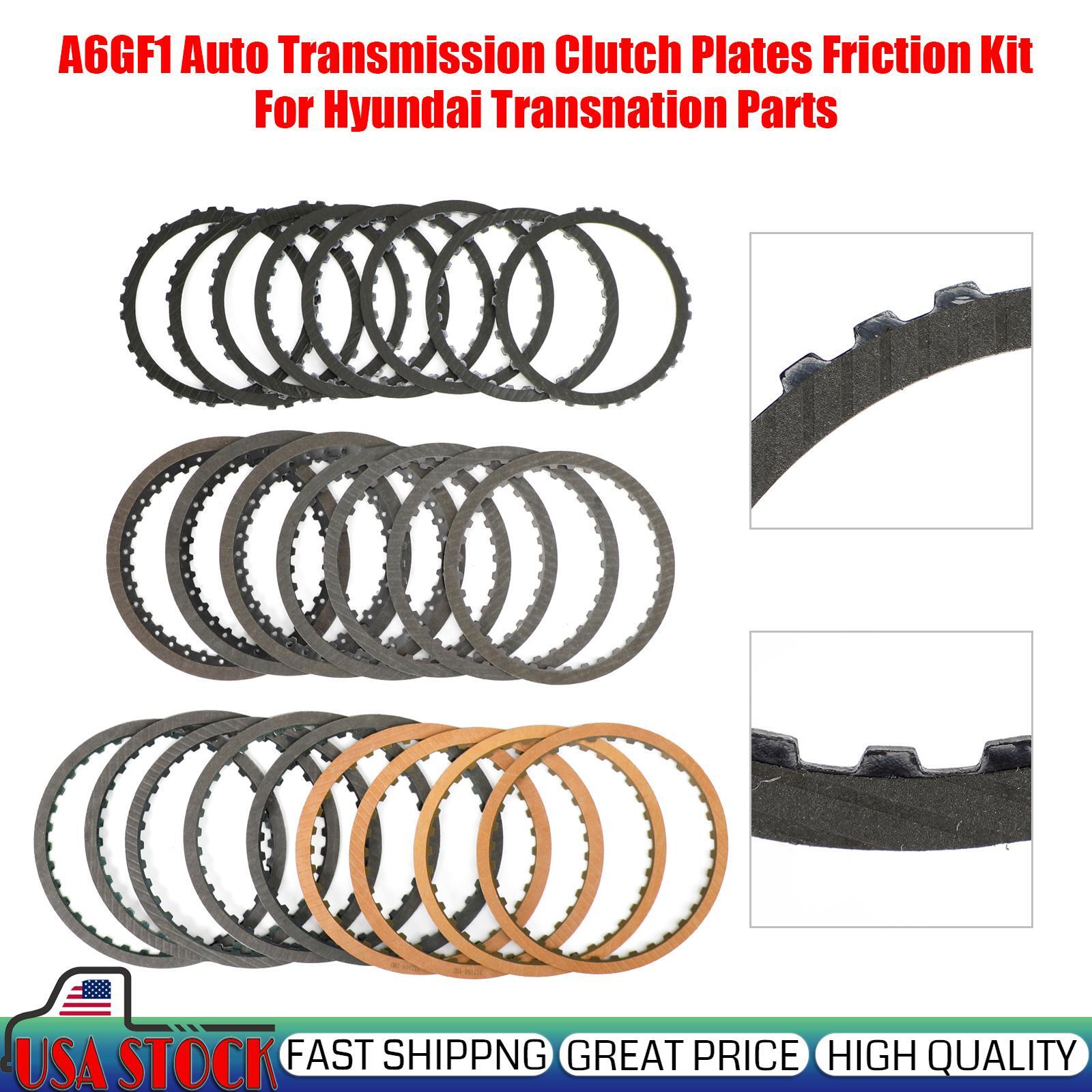 A6GF1 Auto Transmission Clutch Plates Friction Kit For Hyundai Transnation Parts