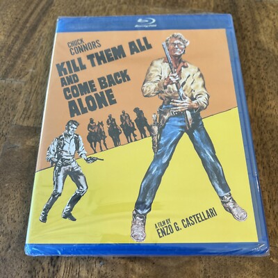 Kill Them All and Come Back Alone (RARE BLURAY) NEW / SEALED - SAME DAY SHIPPING