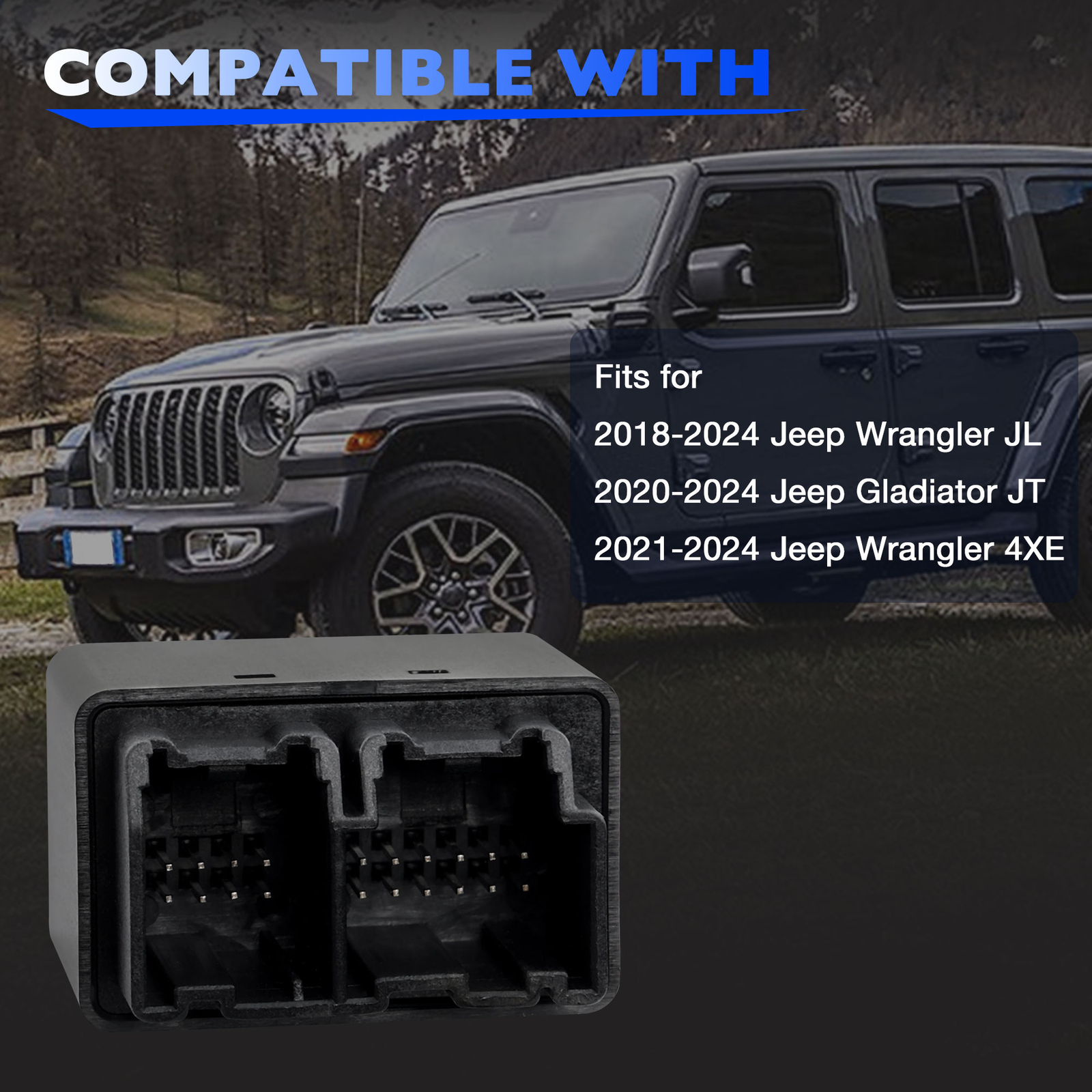Tazer Mini Programmer Kit for 2018-2024 Jeep Wrangler JL & Gladiator JT