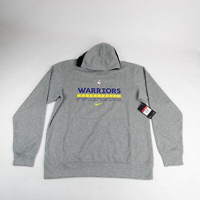 Golden State Warriors Nike NBA Authentics Sweatshirt Men's Gray New