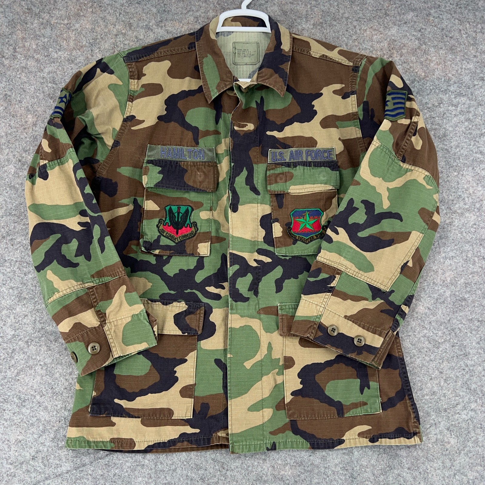 Vintage US Air Force BDU Top Mens Medium Regular Green Vintage US Air Force BDU Top Mens Medium Regular Green