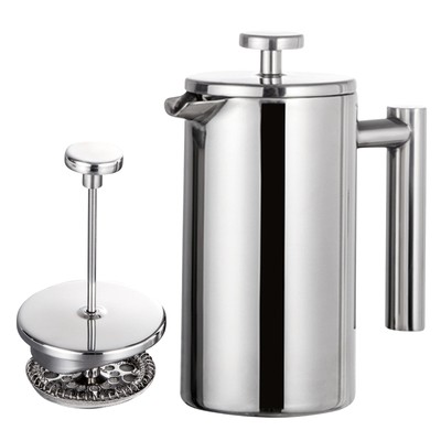 Coffee Maker Stainless Steel Double Walled G6y1