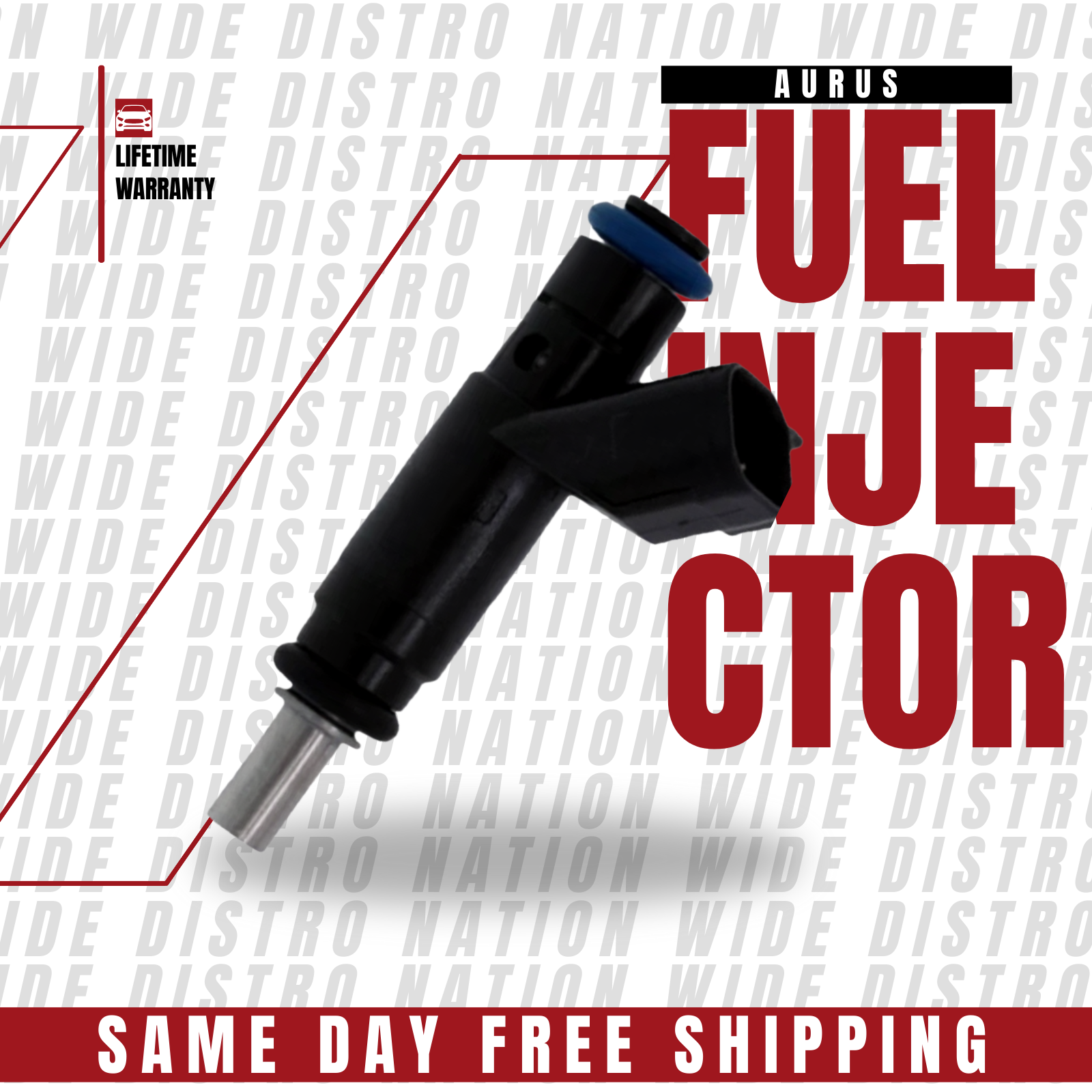1x OEM NEW AURUS Fuel Injector for 2011 2012 2013 Ram 1500 4.7L V8 04591851AA