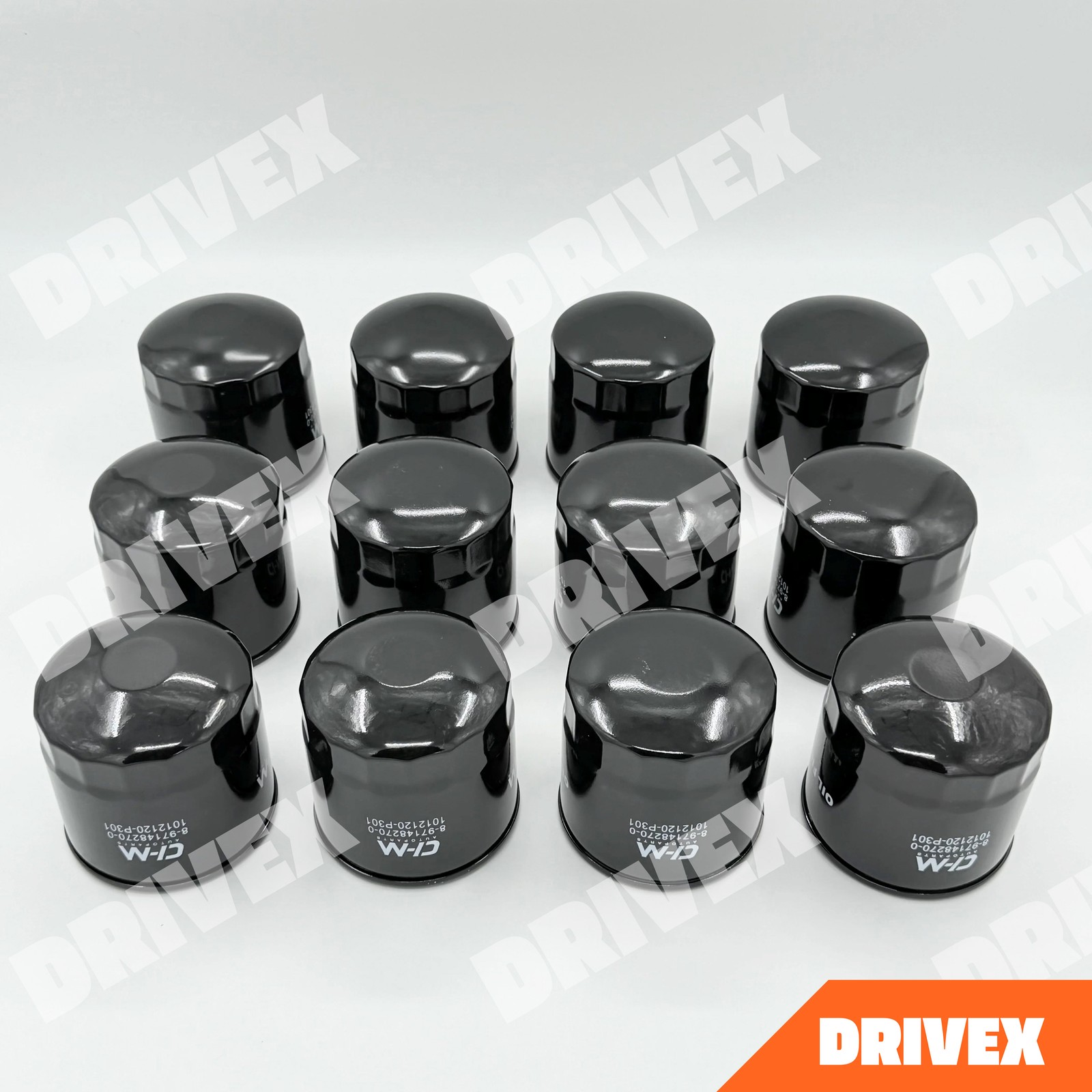 12x Element Oil Filter For Isuzu NPR NPR-HD NQR NRR 4HK1 5.2L 4HE1 4.8L 98-10