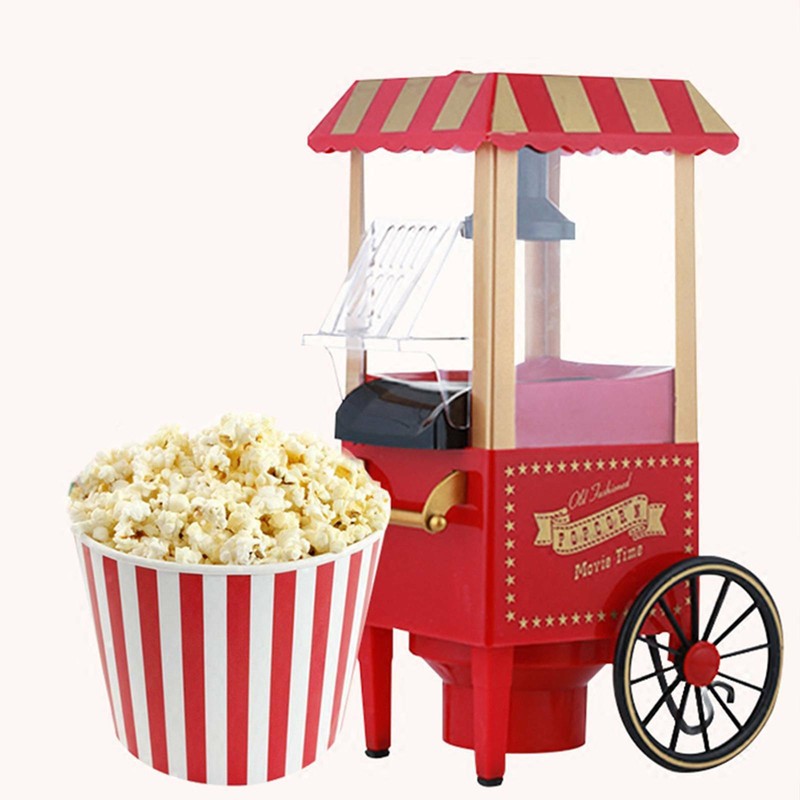 Popcornmaschinen Popcornmaker Popcorngerät Nostalgie Popcorn Maschine Rot