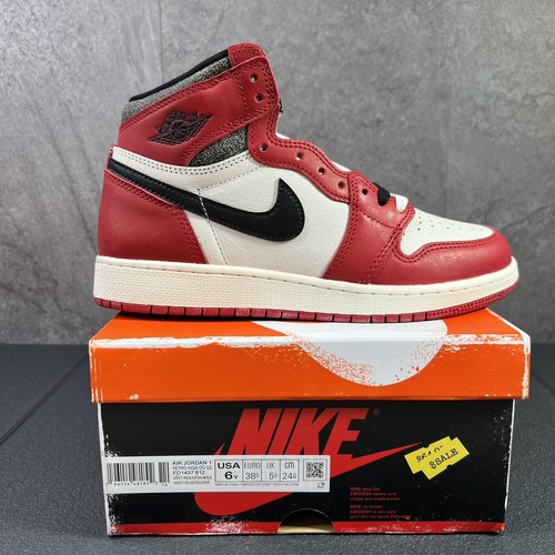 スニーカー NIKE AIR JORDAN 1 GS CHICAGO LOST&FOUND Nike Air Jordan I 1 Retro High OG Lost & Found Chicago 2022 9.5 | eBay