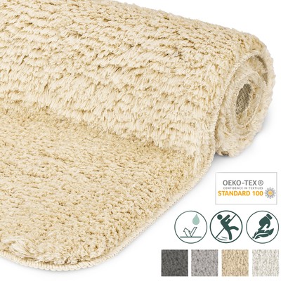 Badematte Badvorleger Badteppich Duschvorleger Badeteppich Badematten Hochflor