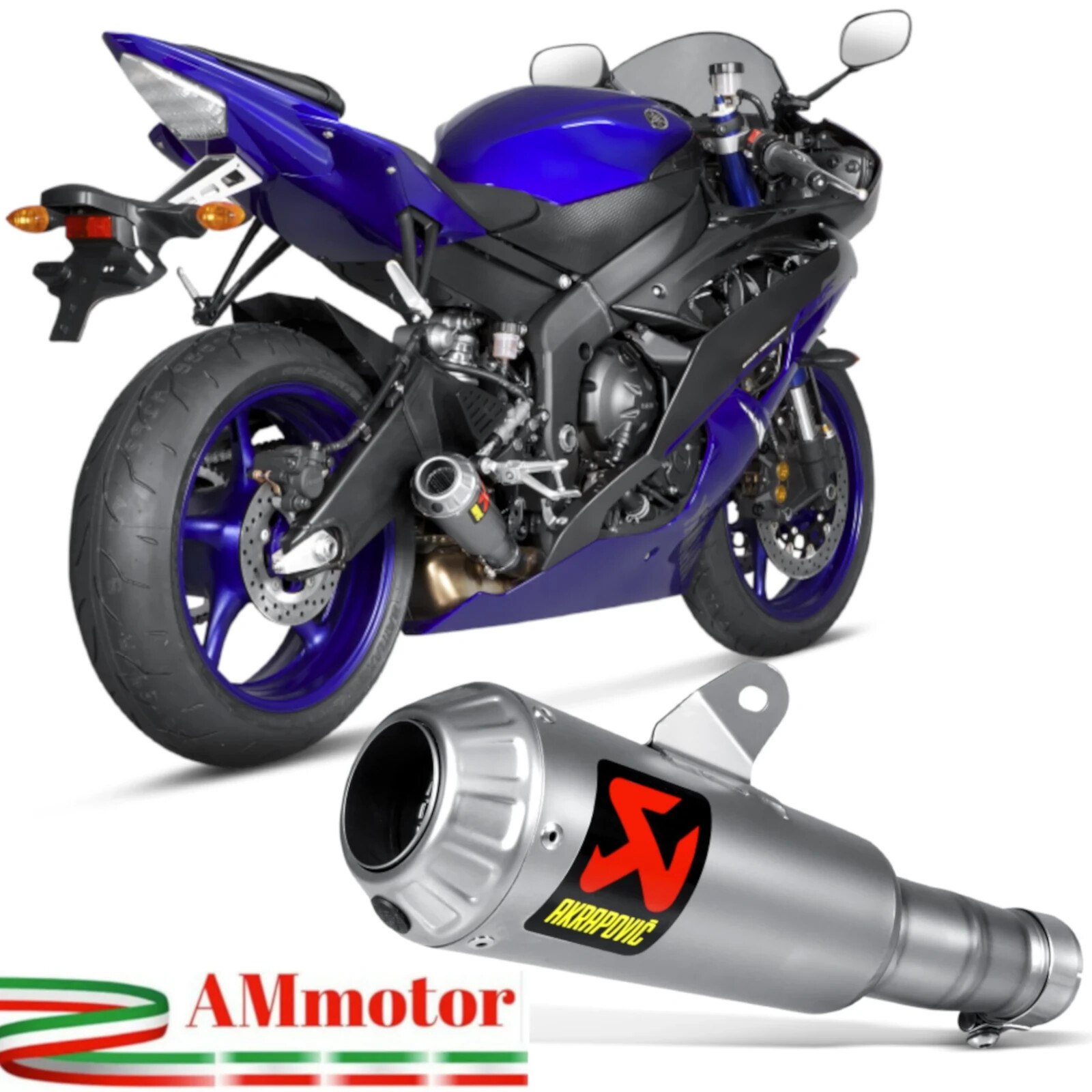 YZF-R6 Akrapovicマフラー Auspuff Motorrad Akrapovic Yamaha R6 2007 Yzf 600 Endtopf GP