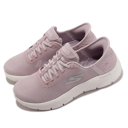 

Skechers Go Walk Flex-Grand Entrance Slip-Ins Розовато-лиловые женские повседневные туфли 124975-MVE, Розовый, Go Walk Flex-grand Entrance Slip-ins