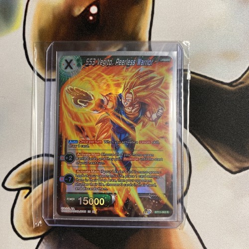 SS3 Vegito, Peerless Warrior Silver Foil BT11-063 Ultimate SS3 Vegito, Peerless Warrior Silver Foil BT11-063 Ultimate