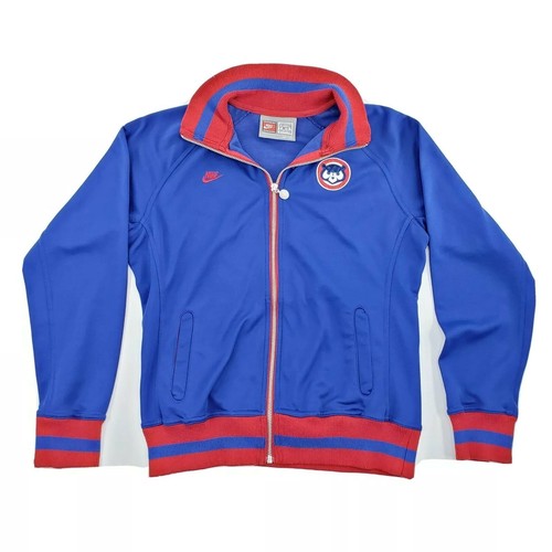 Nike Chicago Cubs Cooperstown Collection Track Jacket YOUTH