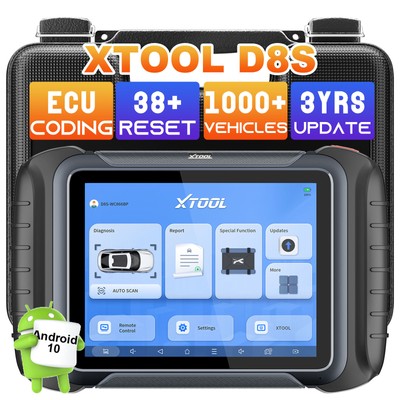 XTOOL D8S Car Bidirectional Scanner Auto Full System Diagnostic Tool Topology