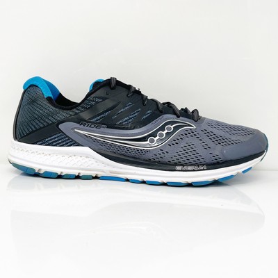 

Мужские кроссовки Saucony Ride 10 S20373-6 серые кроссовки размер 11,5, Серый, Ride 10