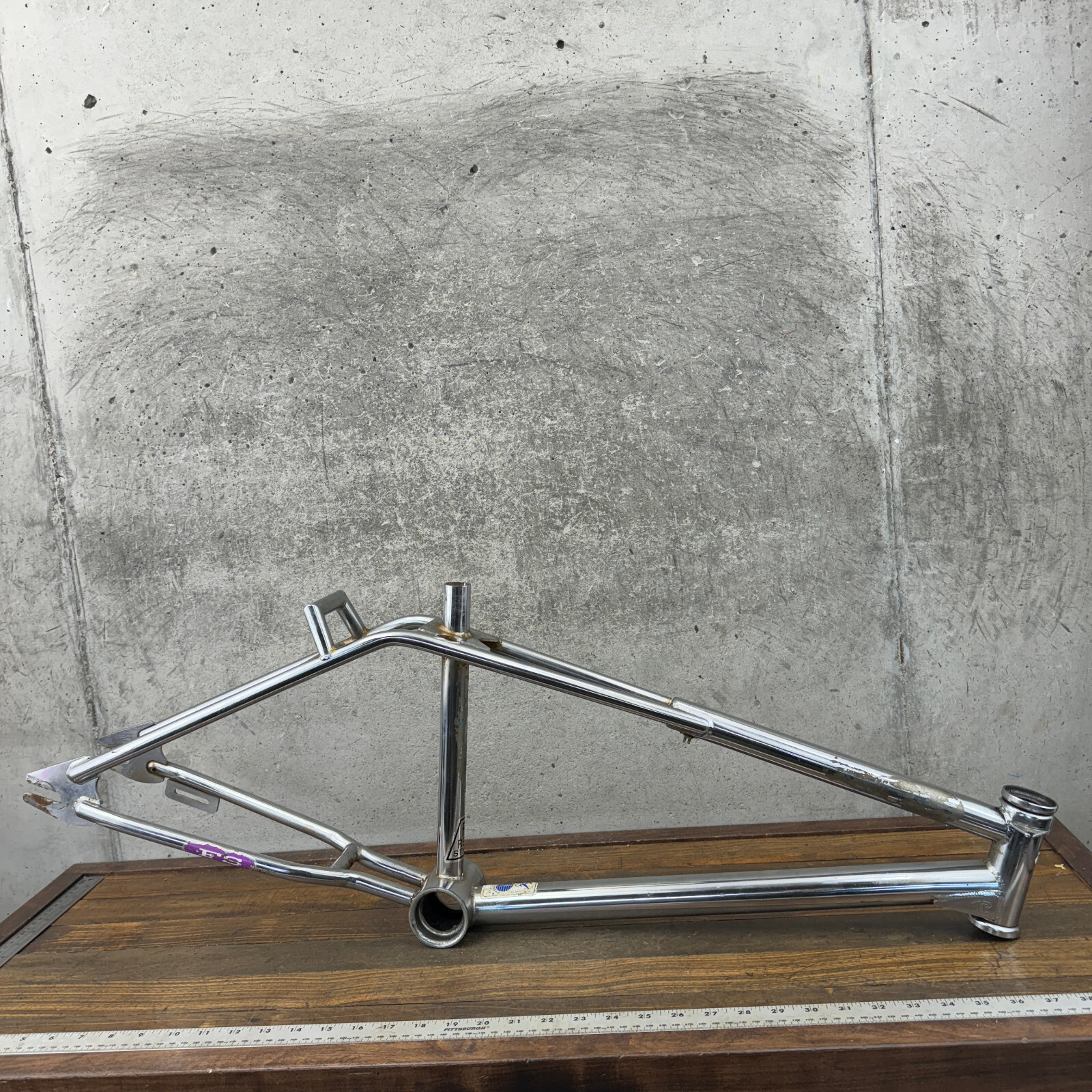 中古　BMX ハンドル　made in USA Free Shipping! Wonder Wheels 20 BMX Bike Steel Frame V-Brake
