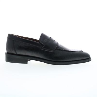Bruno Magli Nathan BM3NTNA13 Мужские черные мокасины и слипоны Penny Shoes