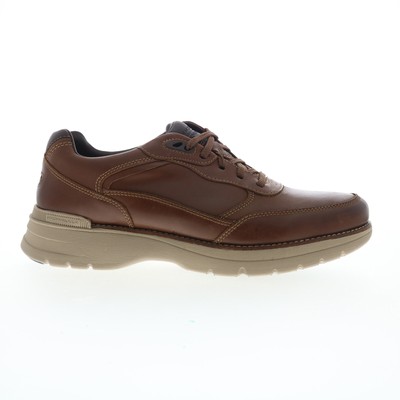 Мужские коричневые широкие кроссовки Rockport ProWalker Next Ubal для стиля жизни 9