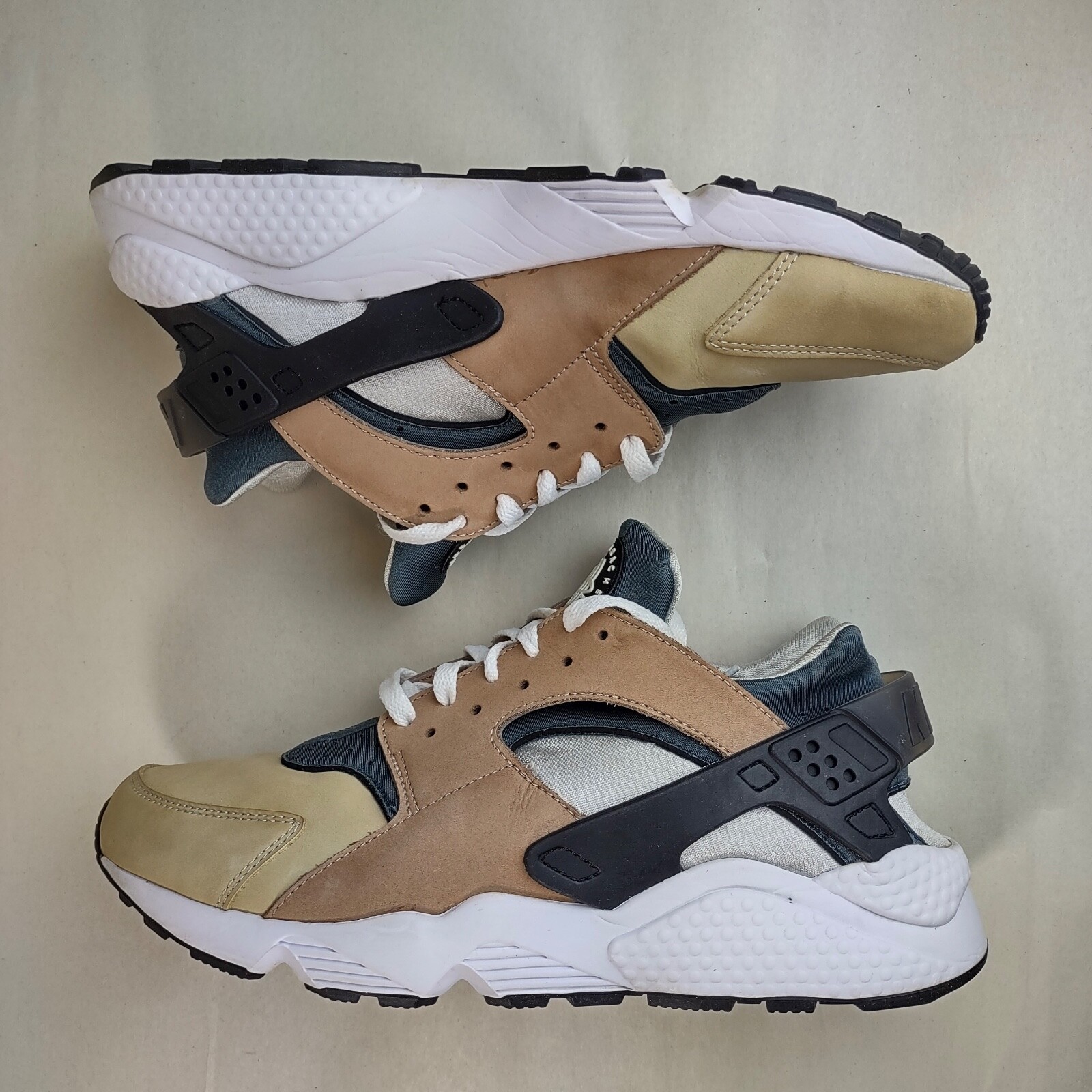 Nike Sportswear Air Huarache Escape Серый Бежевый Белый Черный DH9532-201 Мужские 10,5, Nike Air Huarache