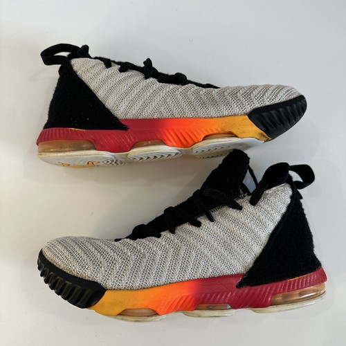 lebron 16 white laser orange