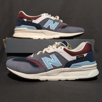 New Balance 997H Shoes Men's 11.5 Grey Blue Suede Mesh Sneakers