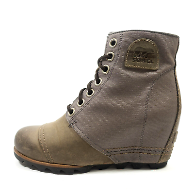 Sorel 1964 Premium Wedge Boots Women s Size 7.5 Brown eBay