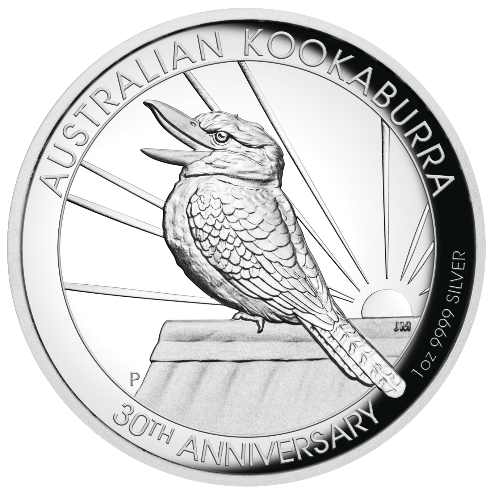 2020 Australian Kookaburra 1oz Dollar $1 Silver Proof High Relief Coin Australia