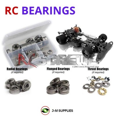 RCScrewZ Metal Shielded Bearings xra035b for XRAY RX8 1/8 Onroad #340000 | SET