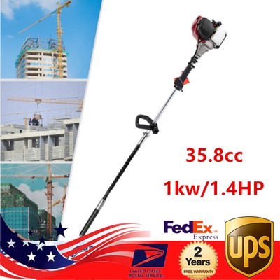 4-Stroke Concrete Vibrator Gas Powered Concrete Vibrating Straight-Rod 35.8CC 