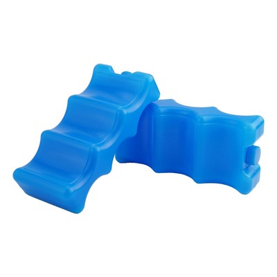 2PCS Freez Hold Can Soda-Beer Coolant Reusable Ice Pack Food & Drinks Cooler US