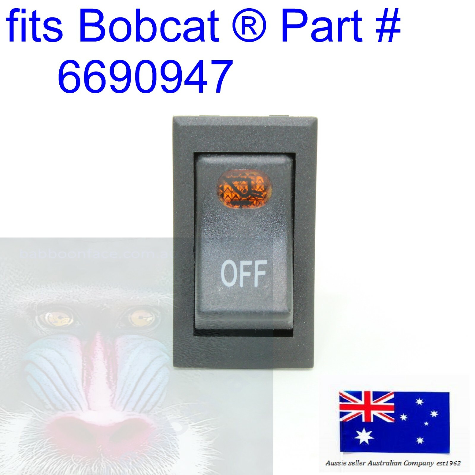 その他 bob-97 fits Bobcat BPS Bucket Positioning Rocker Switch 6690947